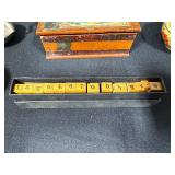 Collection of 6 Small Vintage Decorative Boxes and Trinkets