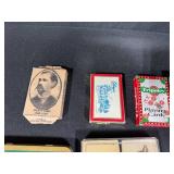 Collection of Vintage and Modern Playing Card Decks Assorted Brands and Designs