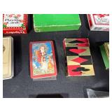 Collection of Vintage and Modern Playing Card Decks Assorted Brands and Designs