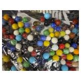 VTG Bag of 1.14 lbs of Mixed Vintage Glass Marbles
