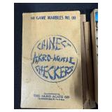 Vintage Akro Agate Chinese Checkers 60 Game Marbles with Identification Guide