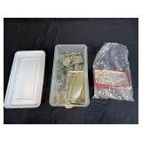 Assorted Vintage Chandelier Crystal Prisms and Pendants