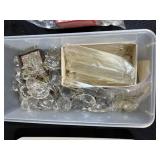 Assorted Vintage Chandelier Crystal Prisms and Pendants