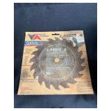 Workbench Tool Lot with Craftsman Vise, Circular Saw Blades, and Wooden Trap Cage