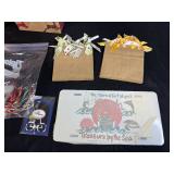 Holiday Ornaments and Gift Bags Assortment
