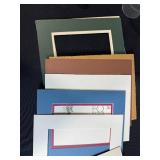 Assorted VTG Home Decor Inc Art Deco Ceramic Vase and Craft Lot with Vases, Ashtray, Figurine, and Picture Mats