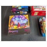 Collection of Jigsaw Puzzles Assorted Themes and Piece Counts