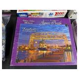 Collection of Jigsaw Puzzles Including White Mountain, Ceaco, and Scenic Themes