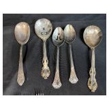 Assorted Vintage Silverplate Flatware Lot - Rogers Bros, Court & Prino