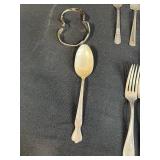 Assorted Vintage Silverplate Flatware Lot - Rogers Bros, Court & Prino