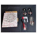 Fantasia Fine Crystal Egg Plate, 3 Tea Infusers, and Jar Opener Set