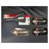 Fantasia Fine Crystal Egg Plate, 3 Tea Infusers, and Jar Opener Set