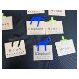 Collection of Novelty Bookmarks and Collectible Spoons