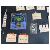 Collection of Novelty Bookmarks and Collectible Spoons