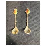 Collection of Novelty Bookmarks and Collectible Spoons