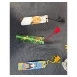 Collection of Novelty Bookmarks and Collectible Spoons