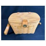 Vintage Basket Purse with 3 Assorted Vintage Clutches