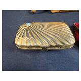 Vintage Basket Purse with 3 Assorted Vintage Clutches