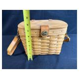 Vintage Basket Purse with 3 Assorted Vintage Clutches