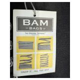 Collection of 4 BAM Bags Zipper Purses and Patterned Clutch