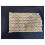 Collection of 4 BAM Bags Zipper Purses and Patterned Clutch