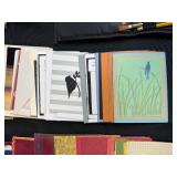 Assorted Art and Craft Supplies with Brush Set, Paper, and Ephemera