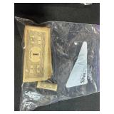 Vintage Marbles in Glass Vase with Monopoly Game Money and Cards