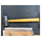 Collection of Jewelry Making and Metalworking Tools with Hammers and Dapping Sets