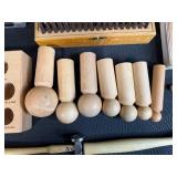 Collection of Jewelry Making and Metalworking Tools with Hammers and Dapping Sets