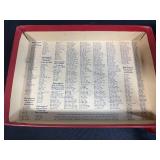 Vintage Rebus, Word, Phrase, and Sentence Card Set by Scott, Foresman & Co.