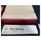 Vintage Rebus, Word, Phrase, and Sentence Card Set by Scott, Foresman & Co.