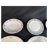Collection of Vintage Restaurant Ware and Floral China Plates - Stella
