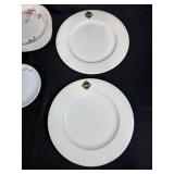 Collection of Vintage Restaurant Ware and Floral China Plates - Stella