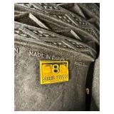 Lot of 2 Pairs Steel Shank Winter Boots (Size 8 and 11) with 3 Pairs of Gloves and Mittens