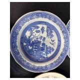 Vintage Collector Plate and Souvenir Dish Set Including Spode, Hawaii 50th State, and Washington DC