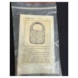 Collection of Vintage Padlocks, Chains, and Lock Hardware
