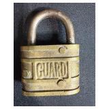 Collection of Vintage Padlocks, Chains, and Lock Hardware