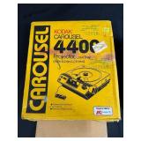 Kodak Carousel 4400 Slide Projector with Remote and Original Box