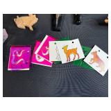 Collection of Vintage Wooden Carvings, Figurines, and Trinkets