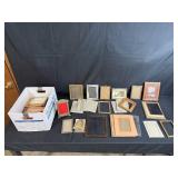 Collection of Vintage and Antique Picture Frames Assorted Sizes and Styles