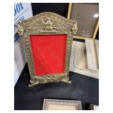 Collection of Vintage and Antique Picture Frames Assorted Sizes and Styles
