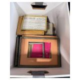 Collection of Vintage and Antique Picture Frames Assorted Sizes and Styles