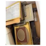 Collection of Vintage and Antique Picture Frames Assorted Sizes and Styles
