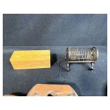 Collection of Vintage Hand Tools and Collective Small Cat Figurine