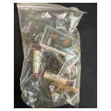 Mixed Lot of Hand Tools, Fasteners, and Groz Precision Squares Set