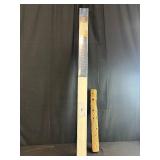 Bali Today 53 Inch Wide Headrail for Vertical Louvers with Decorative Driftwood Piece