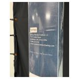 Bali Today 53 Inch Wide Headrail for Vertical Louvers with Decorative Driftwood Piece