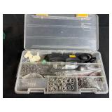 Assorted Hand Tools, Organizers and Plastic Bin Lot