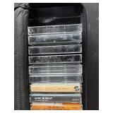 Country Music Cassette Collection with Storage Case