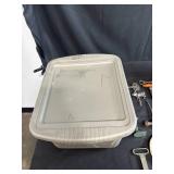 Vintage Collectibles and Novelty Items Assortment Inc Hand Carved Hiker Figurine with Storage Bin